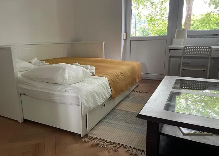 At The Burkulis' アパート リュブリャナ